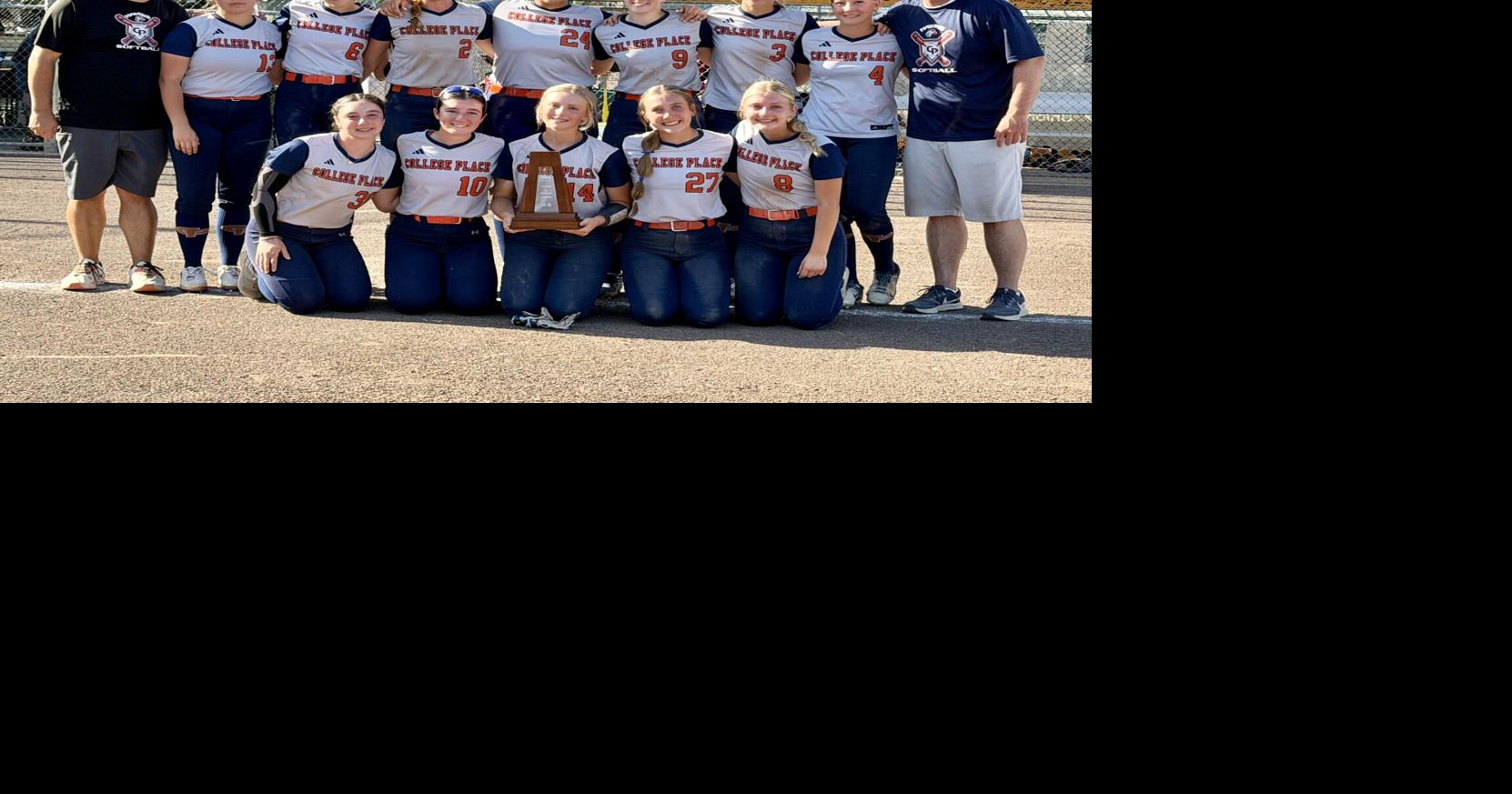College Place softball wins program's first state trophy