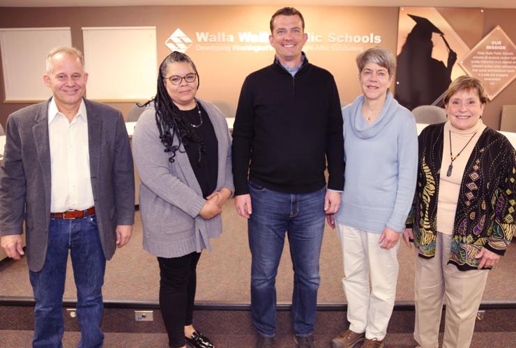 Walla Walla School Board recognized by the Washington State School