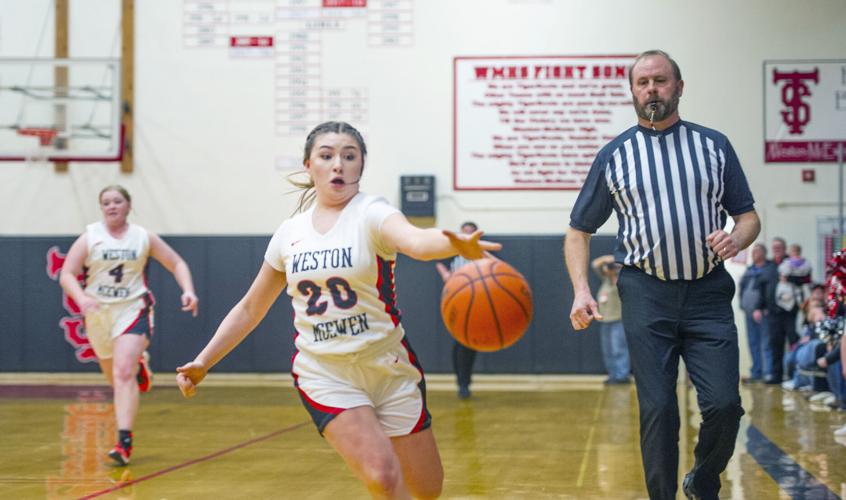 WestonMcEwen High School's girls basketball team downed by Irrigon