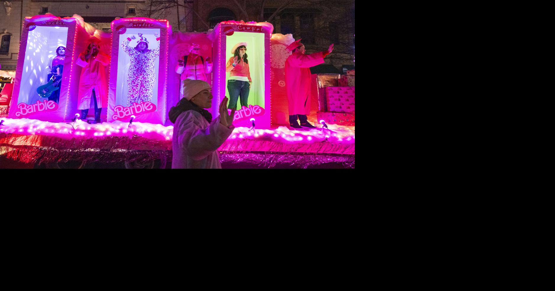 Walla Walla light parade Christmas season with color, creative