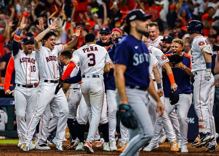 Astros fans don't let work stop them from attending ALDS game