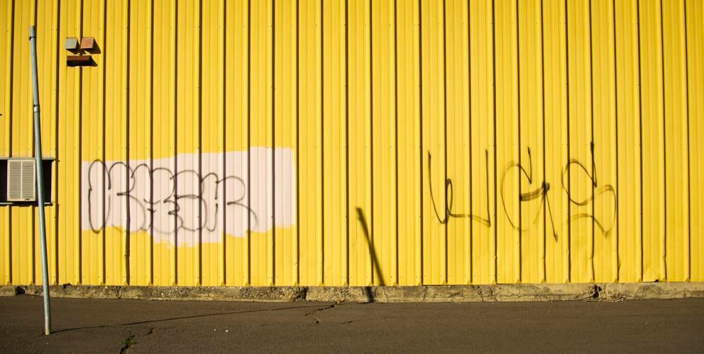 In MiltonFreewater, gangrelated graffiti is a 'boil' on city's skin