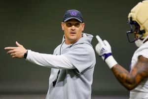 New Huskies linebackers coach Brian Odom’s past connections pay off