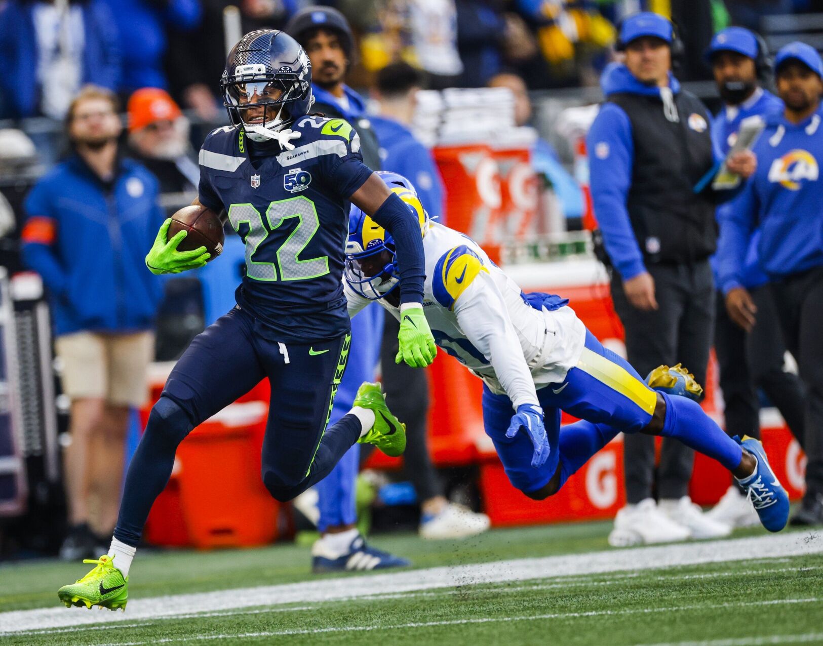 Seahawks GM said team ‘hung with it’ to get Rashid Shaheed to return ...