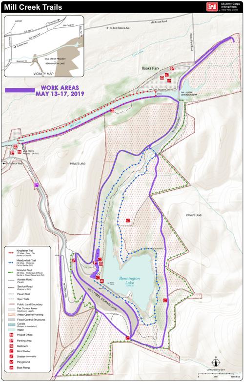 Bennington Lake Mill Creek Trails Set For Work Closures Outdoors Union Bulletin Com