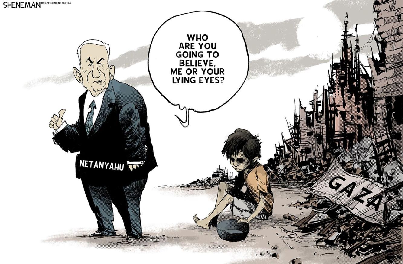 Editorial Cartoon: Drew Sheneman (Aug. 4, 2025) | Cartoons | union ...