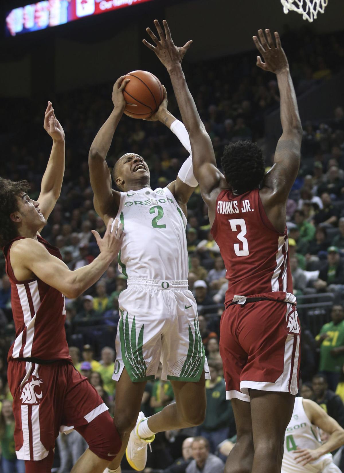 King Wooten Lead Ducks Past Cougars University Of Oregon