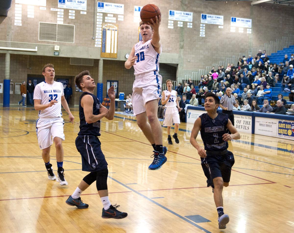 Harvey S 3 Pointer Saves Blue Devils Walla Walla High School