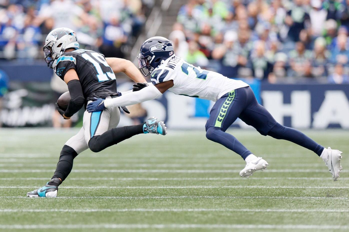 Seahawks rookie WR Jake Bobo making strong case for roster spot