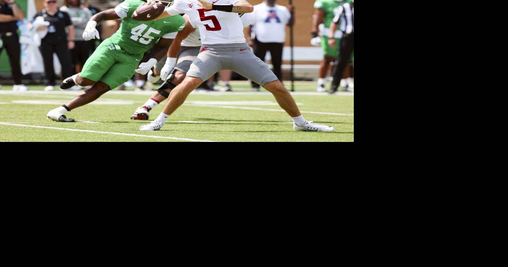 Washington State Cougars to hold quarterback competition for Apple Cup