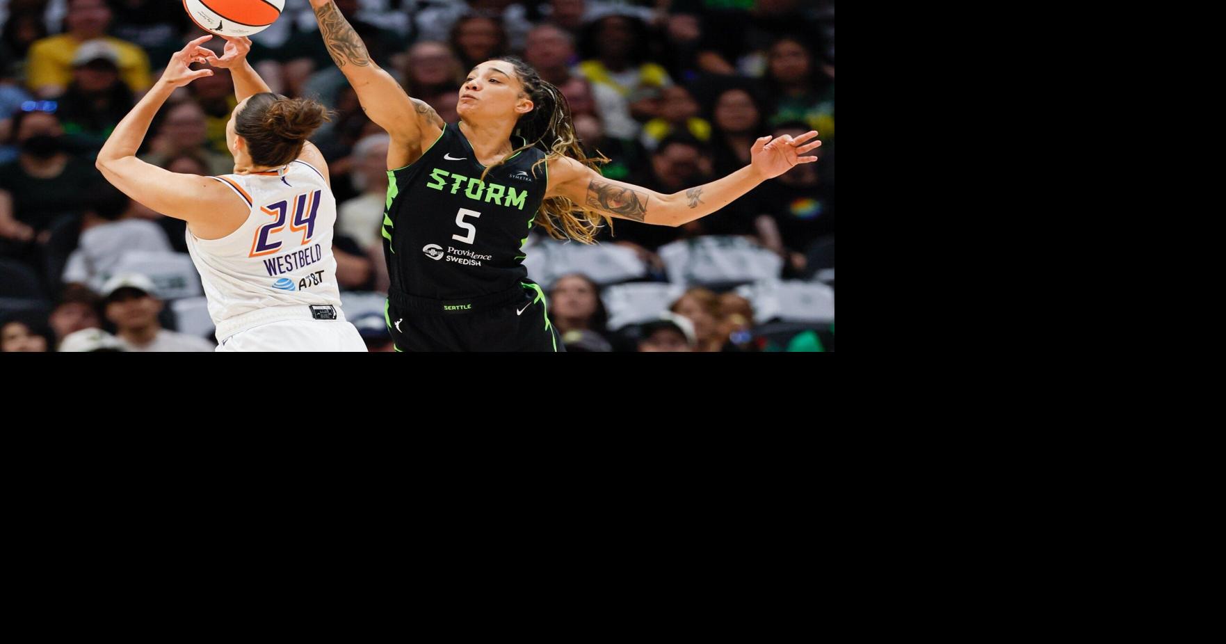 Storm’s Gabby Williams says goodbye to Seattle