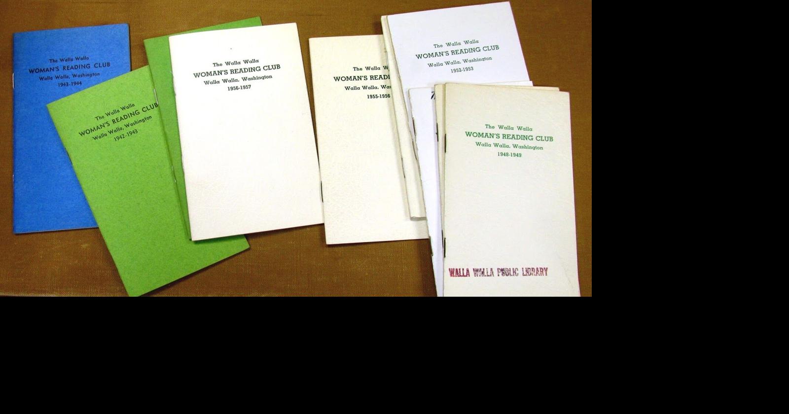Etcetera: Scrapbook details history of Walla Walla Woman’s Reading Club