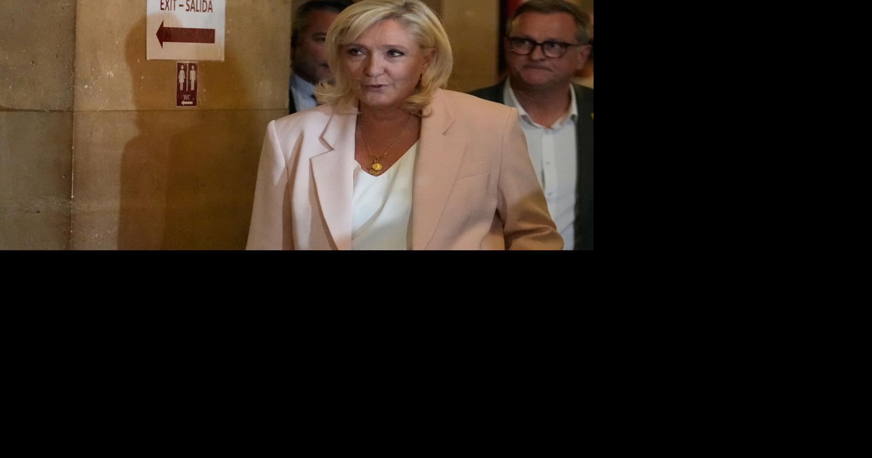 APTOPIX France Le Pen Trial