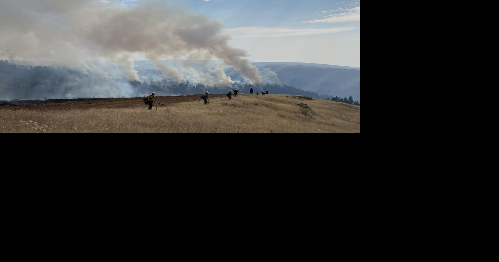 Hagen Fire grows moderately as firefighters prepare for fire weather