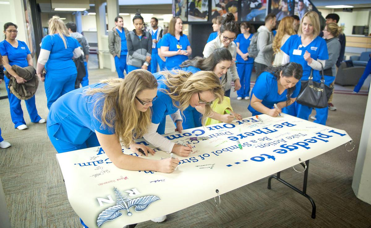 Walla Walla Community College nursing students dedicate their lives to