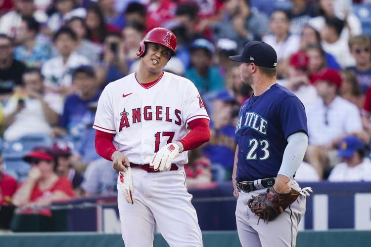 Shohei Ohtani pulled by Angels after 4 scoreless innings with cramps in  pitching hand