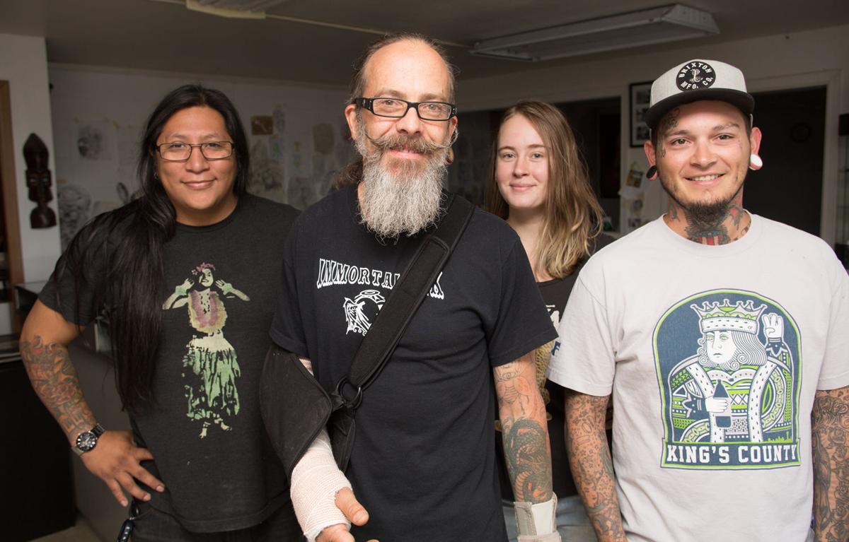 Art Gets To The Point Local Tattoo Artists Do A Different Type Of Needlework People Union Bulletin Com