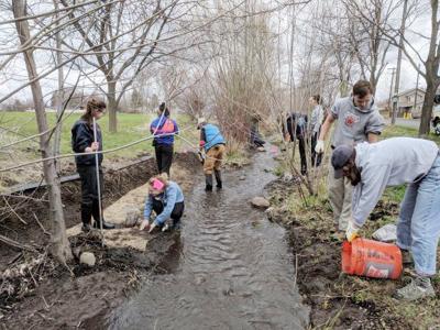 Garrison Creek cleanup