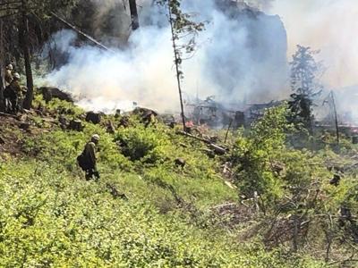 Little George prescribed burn in Umatilla National Forest