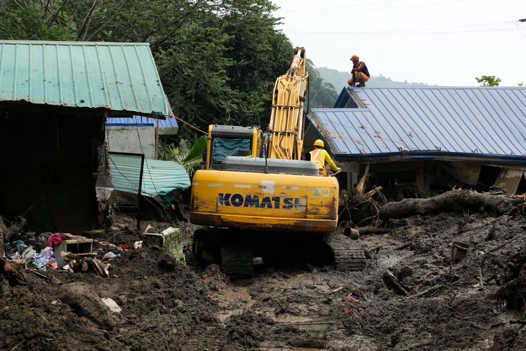 A Philippine Town In The Shadow Of A Volcano Is Hit By Landslides It ...