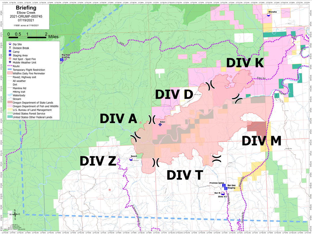 Wildfires burn over 89,000 acres in the Umatilla National Forest