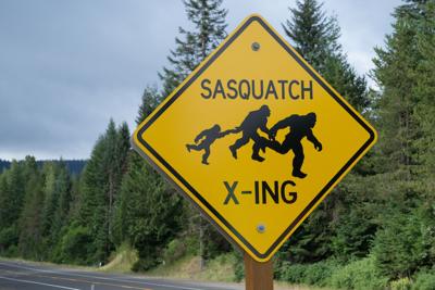 Sasquatch crossing