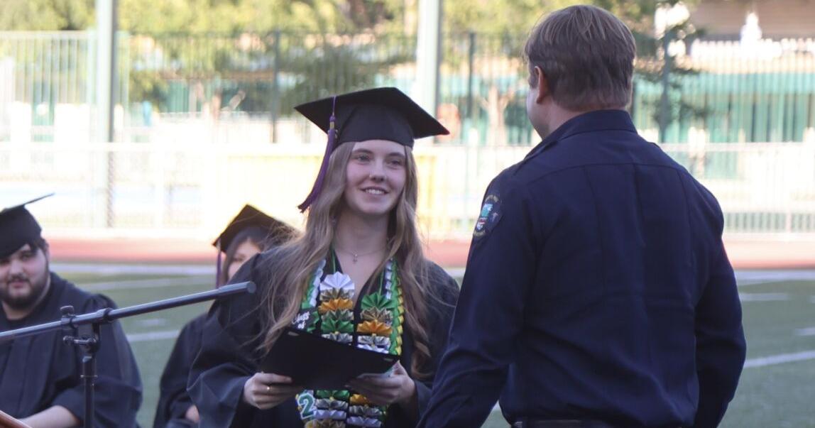 Shared triumph: Alternative education graduates revel in ceremony at Sonora High’s Dunlavy Field