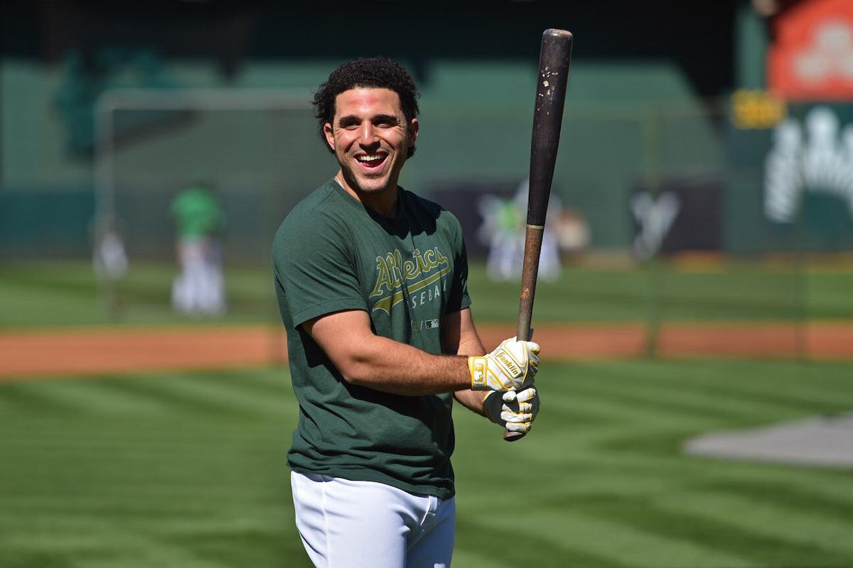 A's outfielder Mark Canha 'optimistic' about possible weekend