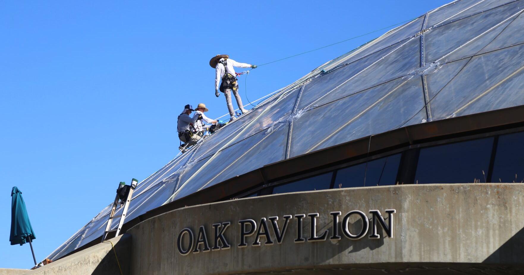 Oak Pavilion dome at Columbia College undergoes $1.2 million in repairs - Vimarsana News