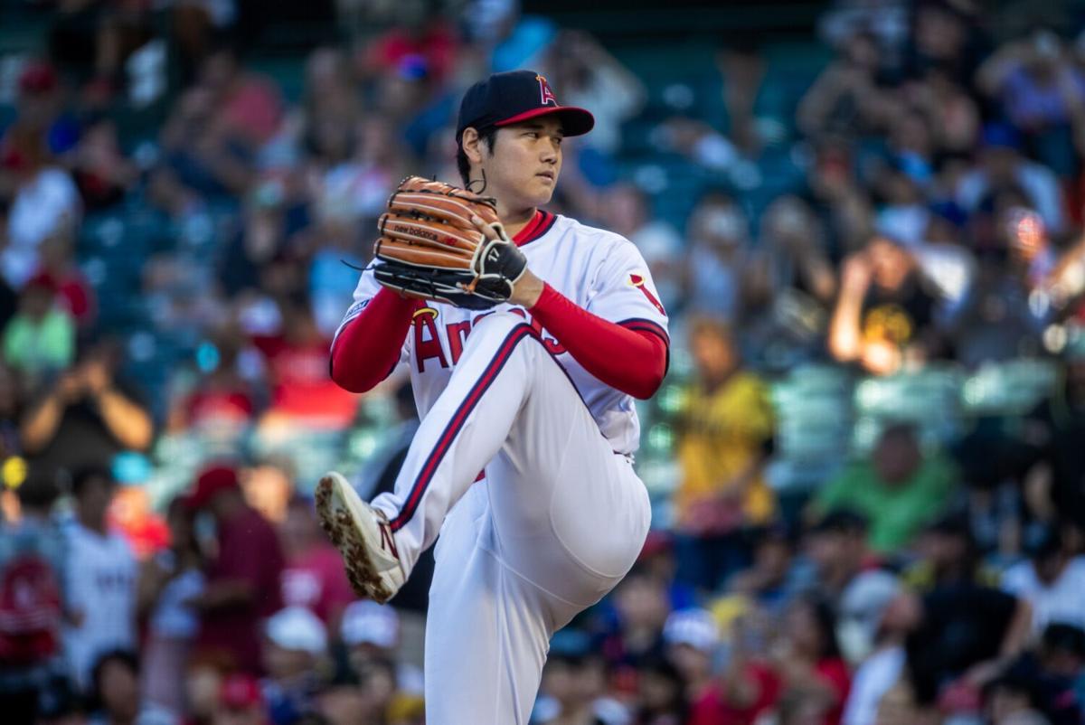 Baseball: Ohtani puts on show for his hero