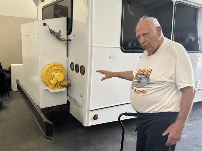 Nonprofit organization celebrates completion of free mobile laundromat