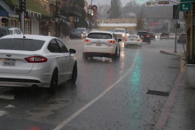 Downtown Sonora rain