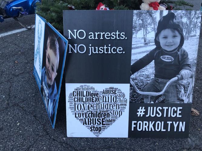 Family of slain toddler gives out bikes, toys to children in need