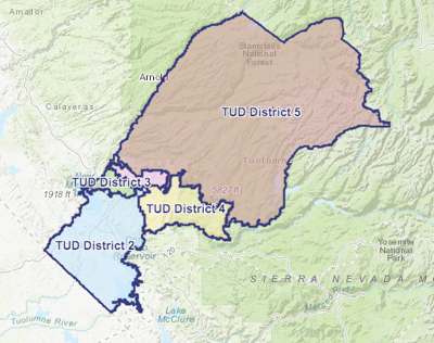 TUD districts