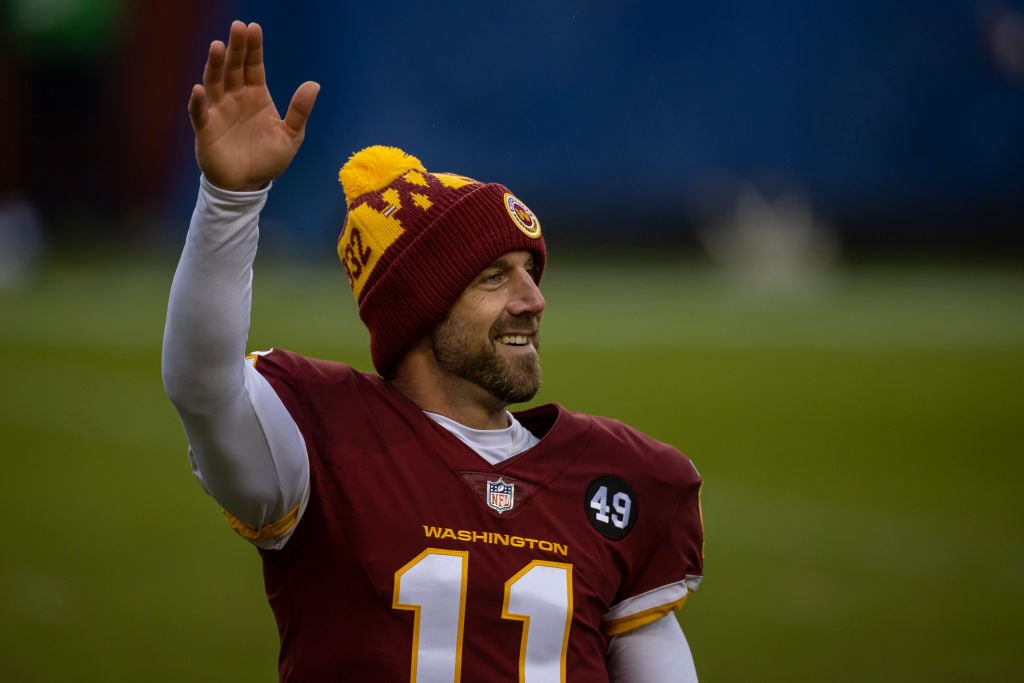 Alex Smith makes first start since horrific injury in 2018