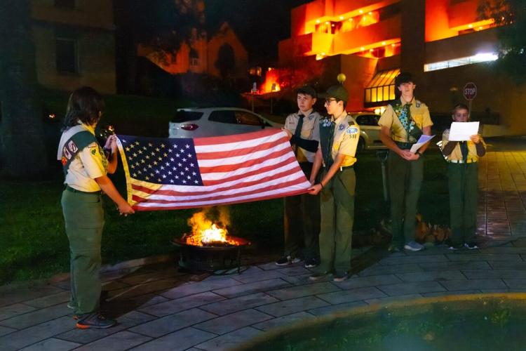 Local Scouts honor Old Glory with flag retirement ceremony in Sonora ...
