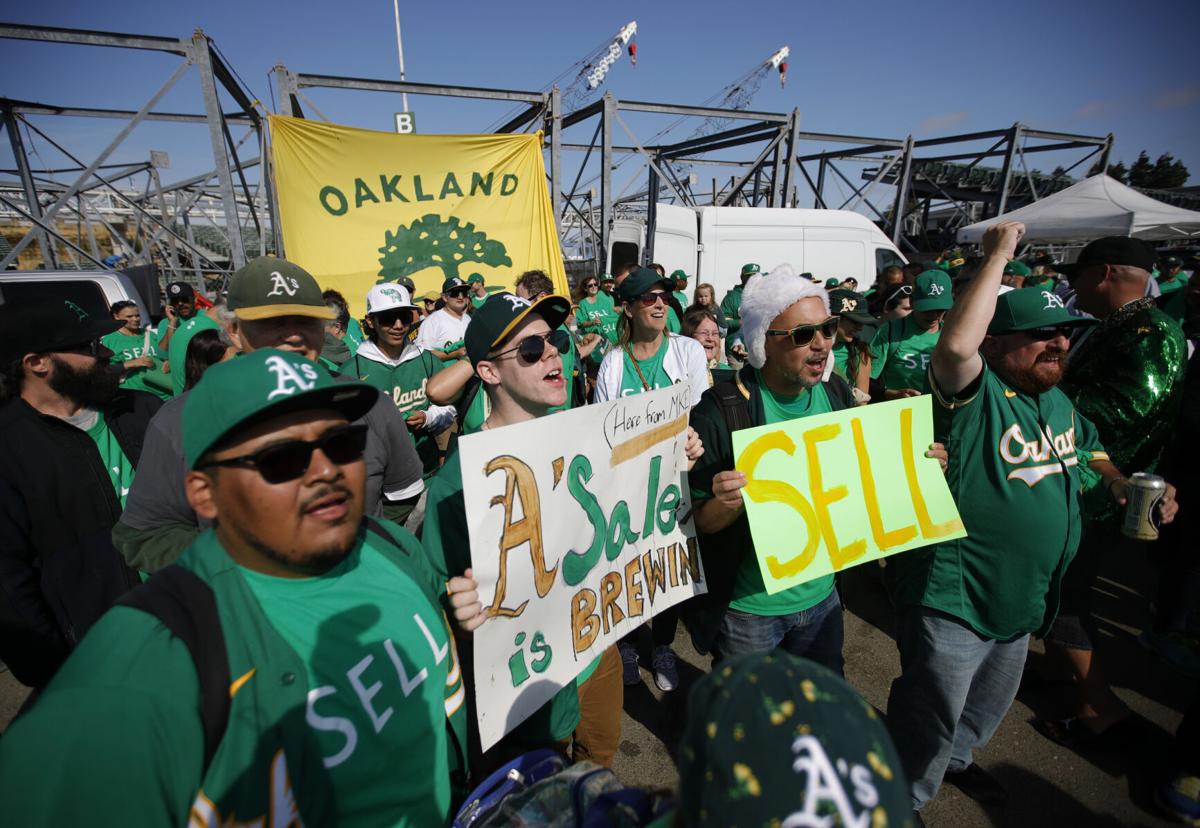 Oakland A's fans come together in community protest: 'It means so