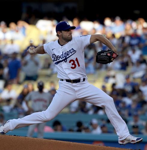 Kershaw pitches 4 scoreless innings for Dodgers vs. D-backs - The San Diego  Union-Tribune