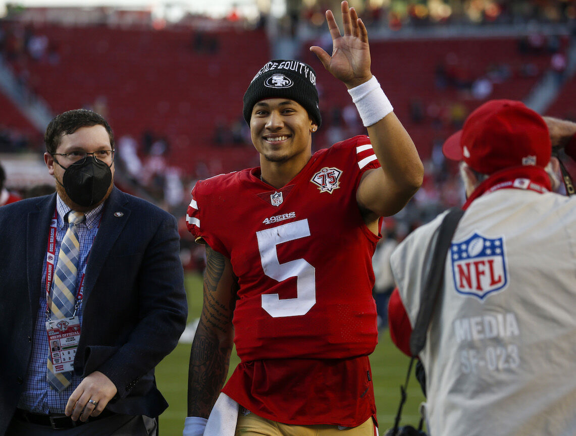 49ers' Trey Lance taking ownership at QB under Kyle Shanahan