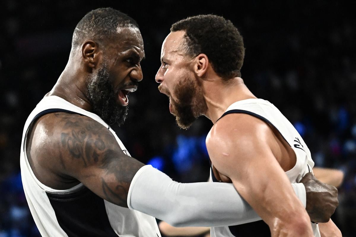 Steph Curry and LeBron James spark US rally to beat Serbia, reach  gold-medal game | Sports | uniondemocrat.com