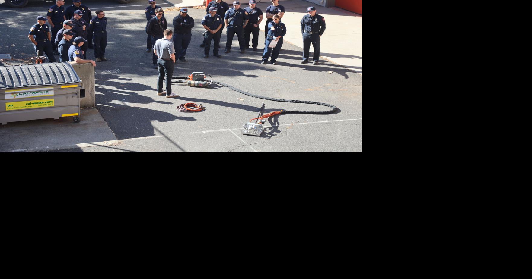 New equipment helps Tuolumne County firefighters tackle EV battery fires