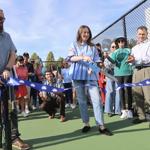 Pickleball court opening