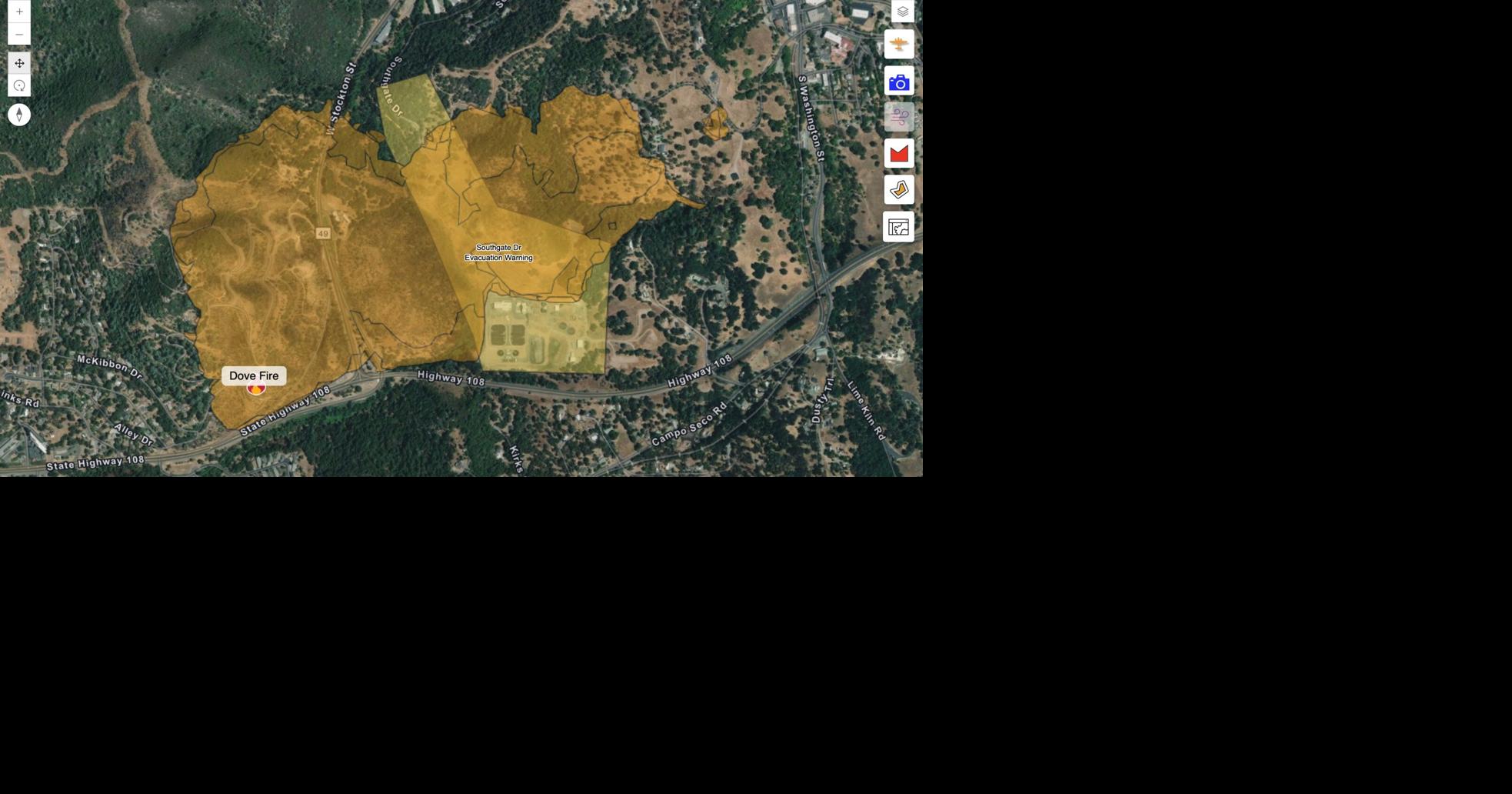 Dove Fire destroys 12 structures, including 1 home, 2 commercial properties