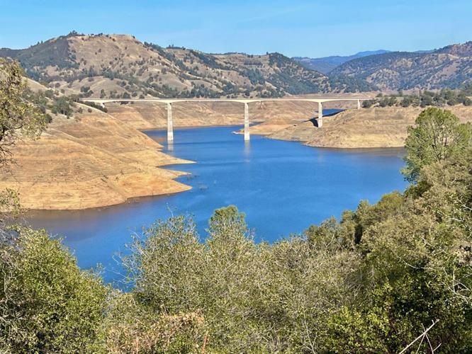 Water storage at New Melones Reservoir more than doubles since late