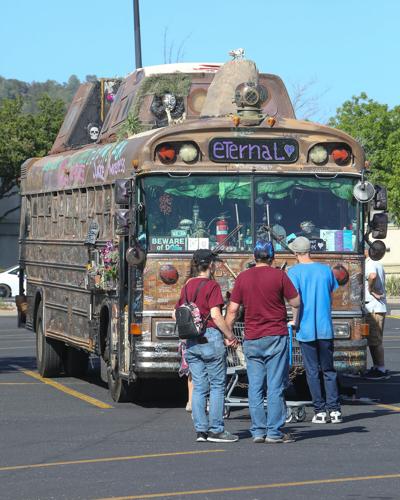 Suicide awareness bus