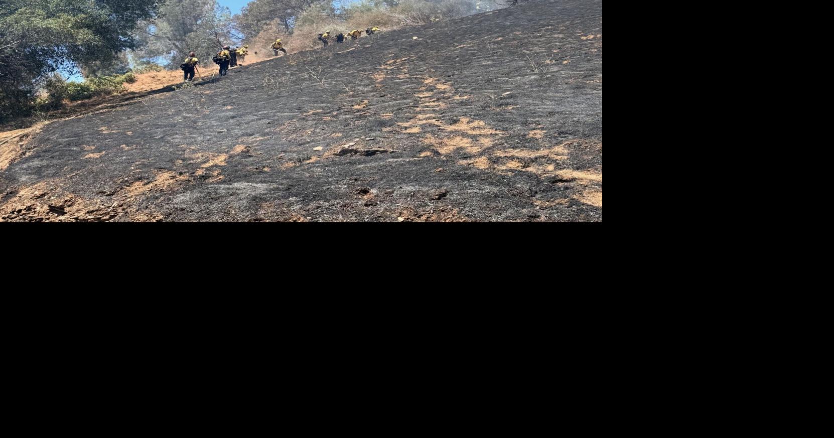 Firefighters stop 5-acre blaze in Stent