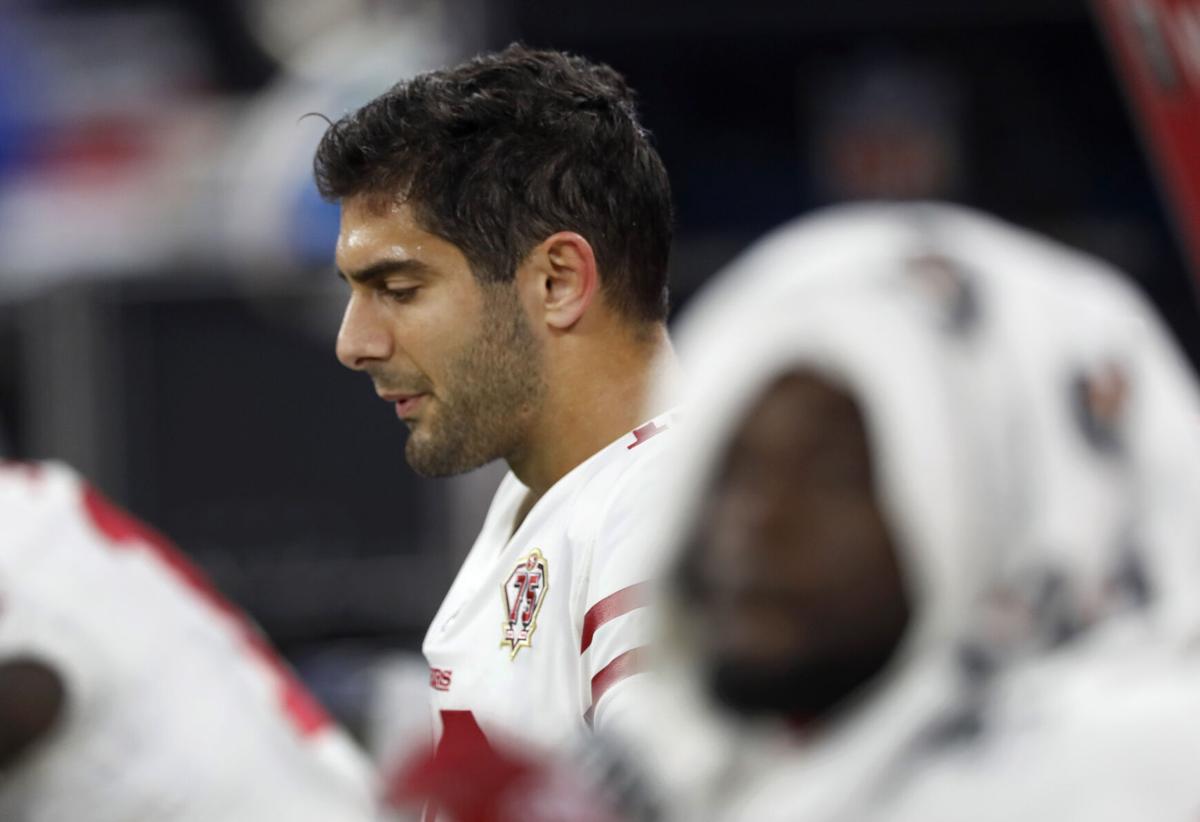 Kurtenbach: The writing is on the wall for Jimmy Garoppolo and the 49ers.  It's embarrassing, Sports
