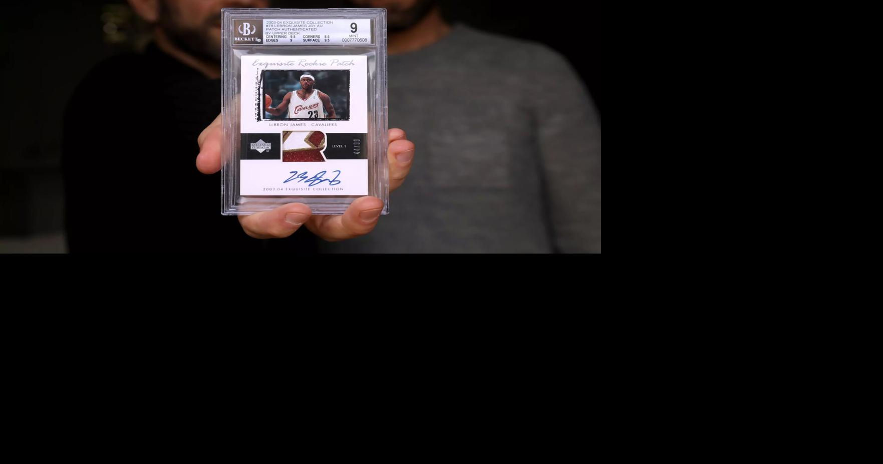 Why did the &lsquo;King of Collectibles&rsquo; cast doubt on their million-dollar LeBron James card?