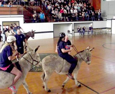 Donkey basketball returns to help Seton, News