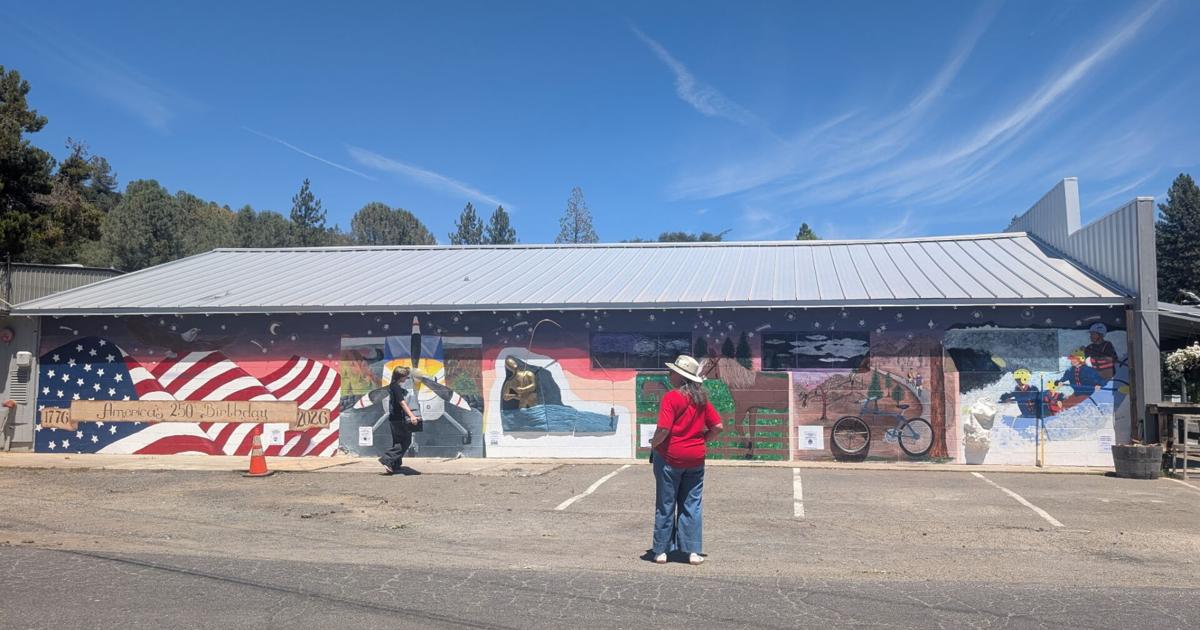 Groveland-area nonprofit organizes mural celebrating America's 250th birthday